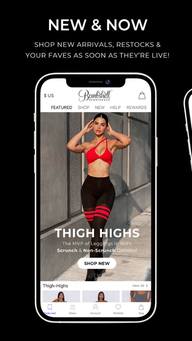 Bombshell Sportswear. screenshot 7