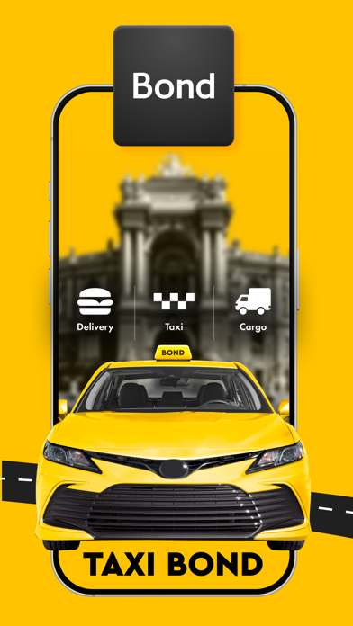 Bond: Taxi and Food Delivery screenshot 5