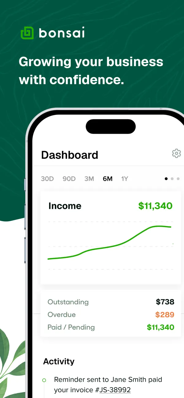 Bonsai - Track Time & Get Paid screenshot 6