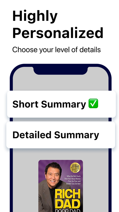 Book AI: Auto Summaries Audio screenshot 1