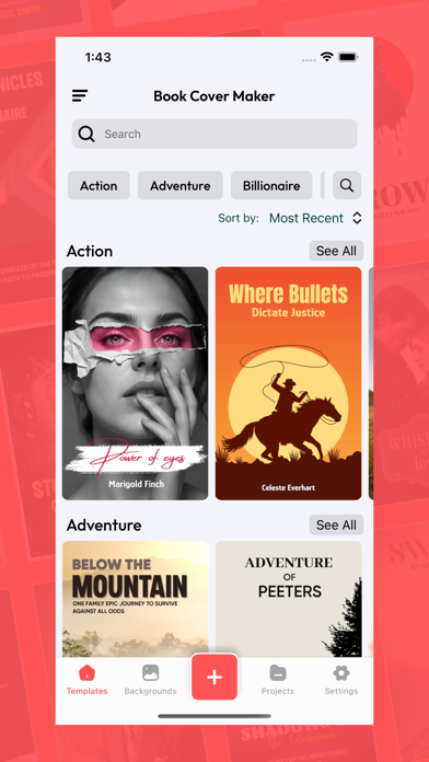 Book Cover Maker - Designer screenshot 1