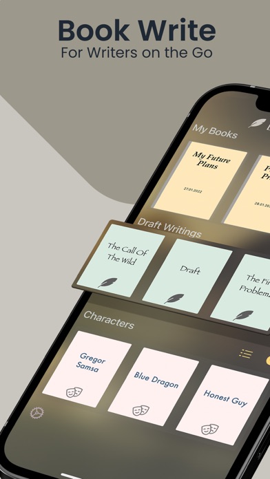 Book Writer - Novel Writing screenshot 3