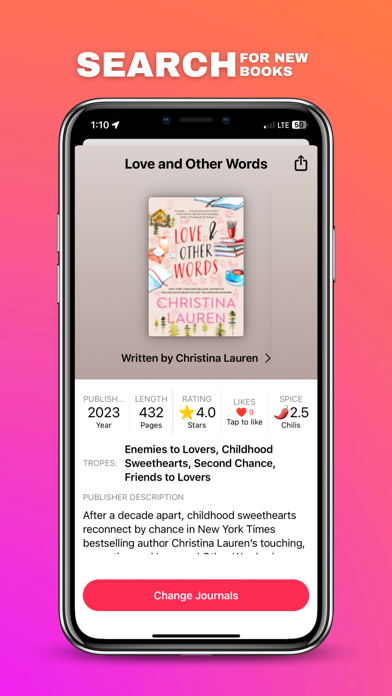 Bookjournal.app screenshot 3