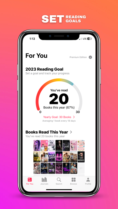 Bookjournal.app screenshot 2