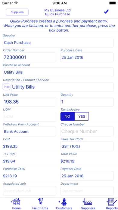 Bookkeeping Pro screenshot 4