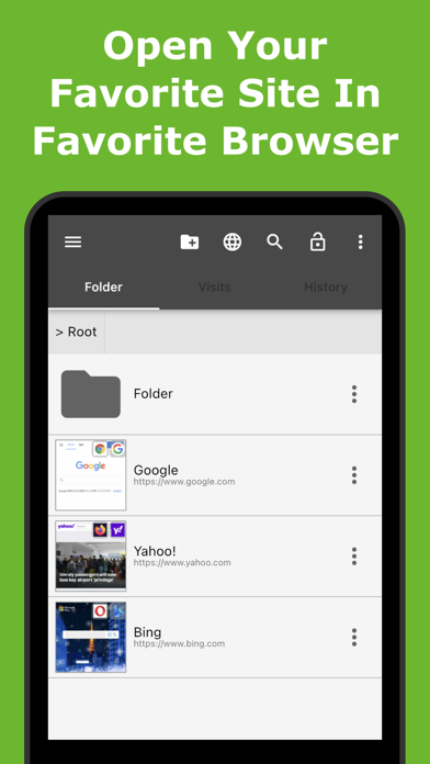 Bookmark Folder screenshot 4