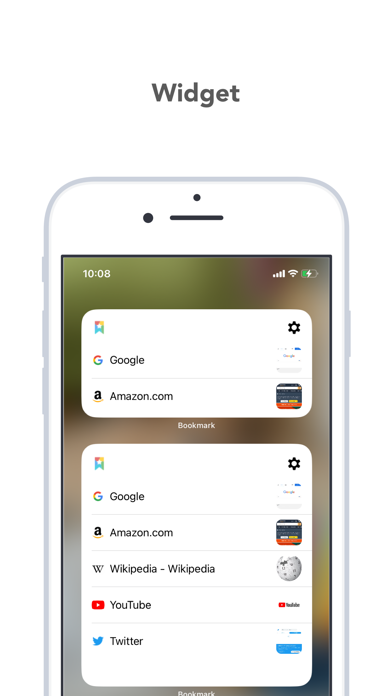 Bookmark - Simple Favorites screenshot 1