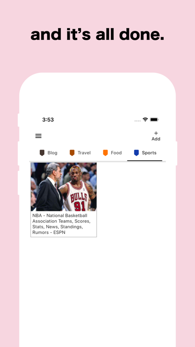 Bookmark＋ screenshot 1