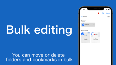 Bookmarks - Manage favorites screenshot 2