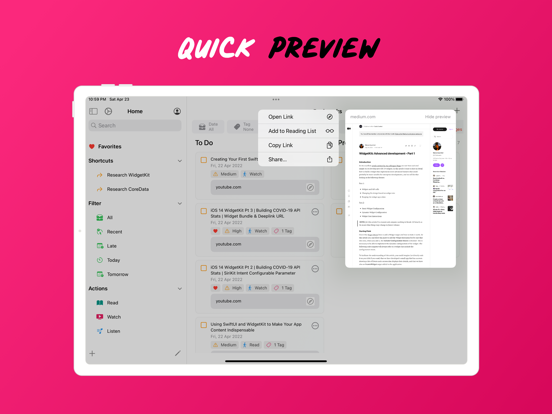 Bookmarks: Organize & Track screenshot 5