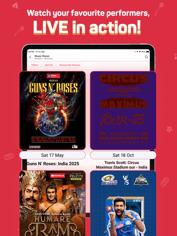 BookMyShow | Movies & Events screenshot 4