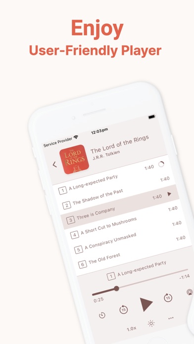 BookPlayer: MP3/M4B/M4A/MP4 screenshot 6
