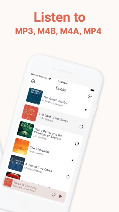 BookPlayer: MP3/M4B/M4A/MP4 screenshot 5