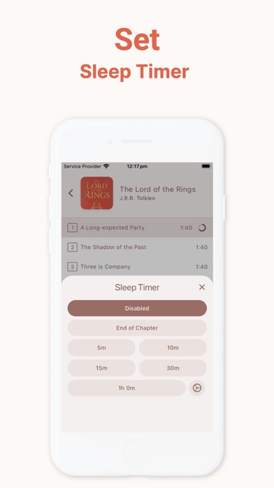 BookPlayer: MP3/M4B/M4A/MP4 screenshot 3