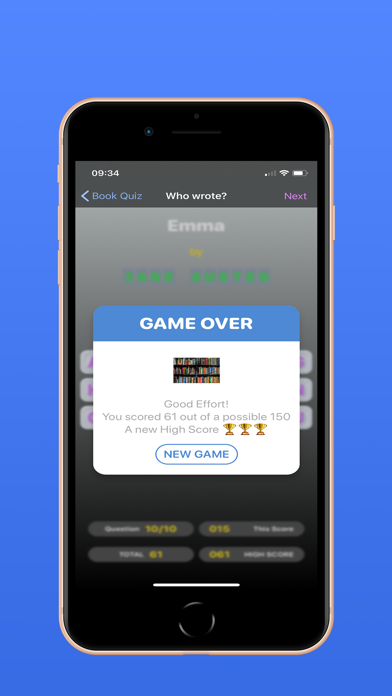 BookQuiz screenshot 1