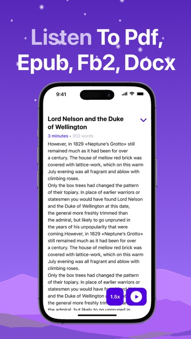 Books Aloud AI Reader screenshot 3