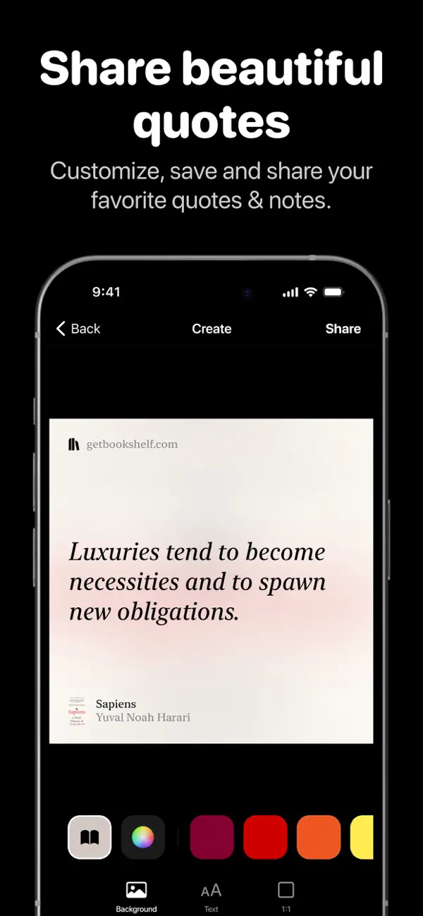Bookshelf: Book Tracker & List screenshot 2