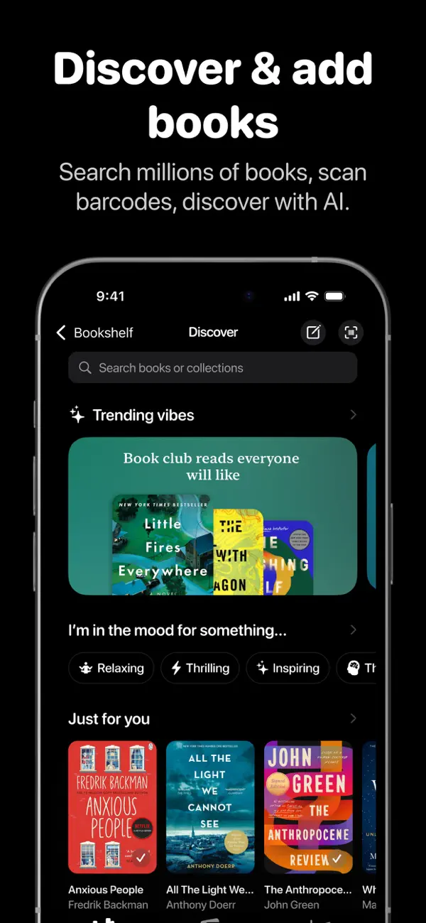 Bookshelf: Book Tracker & List screenshot 5