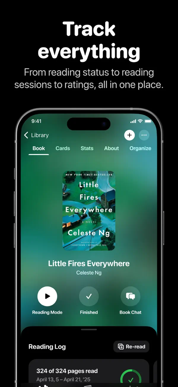 Bookshelf: Book Tracker & List screenshot 3