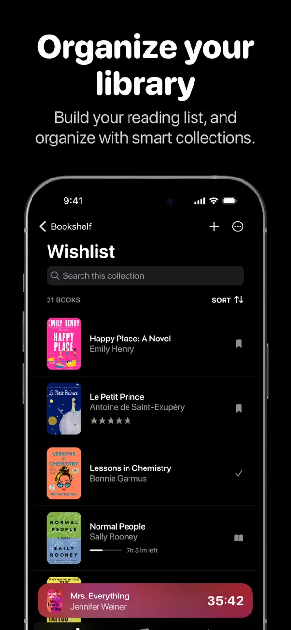 Bookshelf: Book Tracker & List screenshot 4
