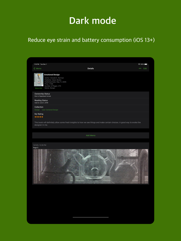 BookTree: bookshelf & note screenshot 1