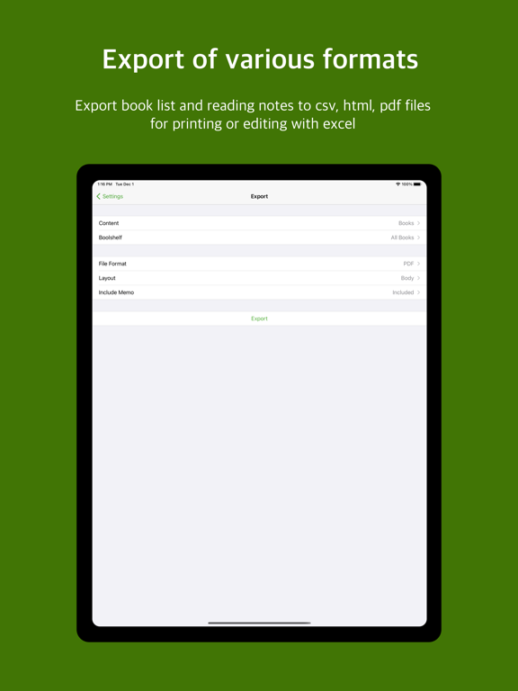 BookTree: bookshelf & note screenshot 7