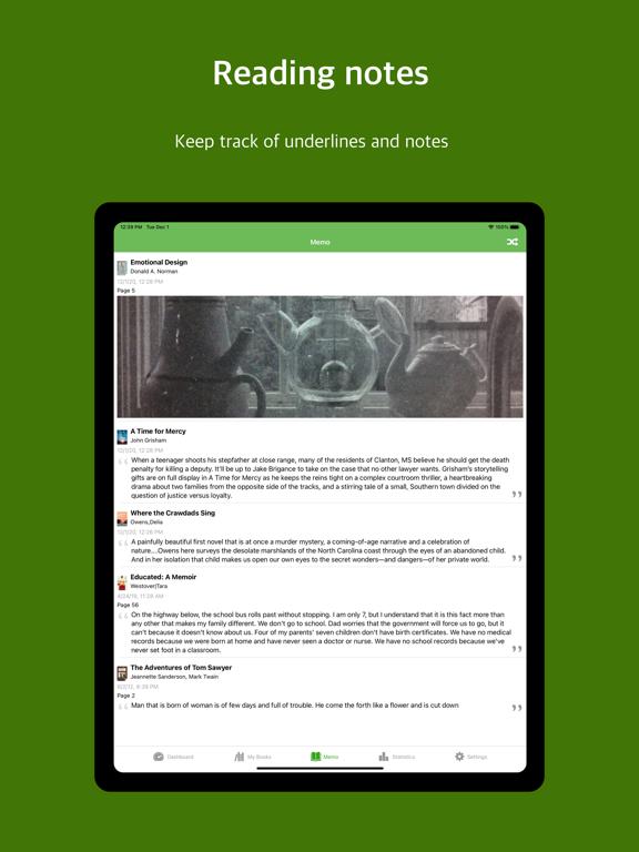 BookTree: bookshelf & note screenshot 8