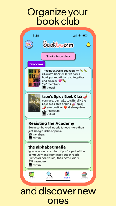 Bookworm Reads screenshot 2