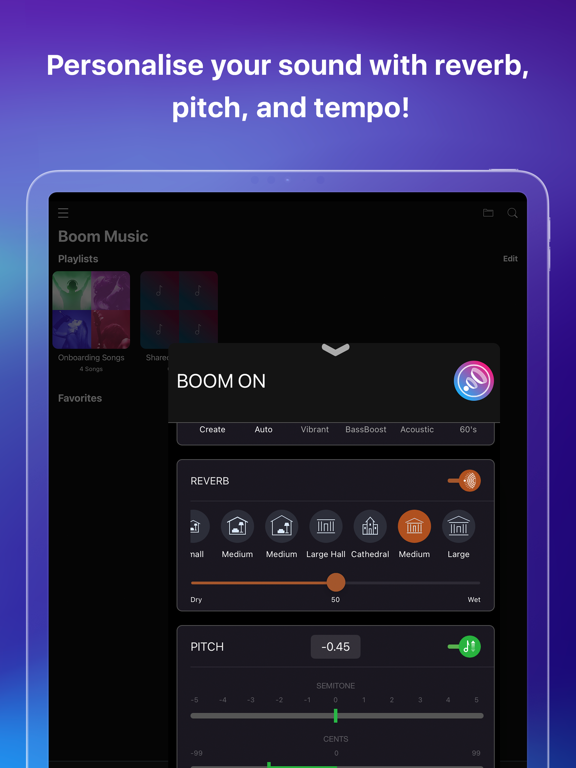 Boom: Bass Booster & Equalizer screenshot 4
