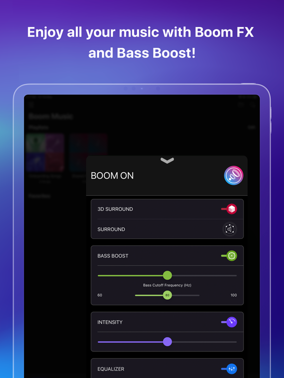 Boom: Bass Booster & Equalizer screenshot 7