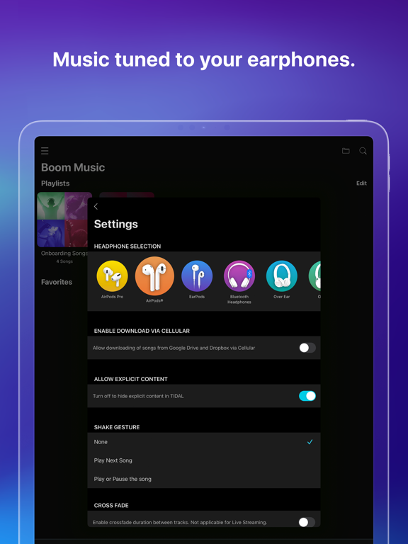 Boom: Bass Booster & Equalizer screenshot 3