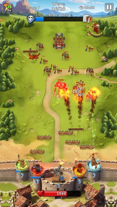 Boom Castle: Tower Defense TD screenshot 2