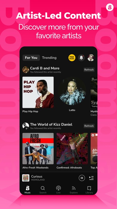 Boomplay: Music & Live Stream screenshot 4