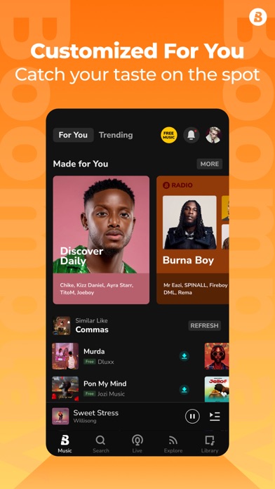Boomplay: Music & Live Stream screenshot 5