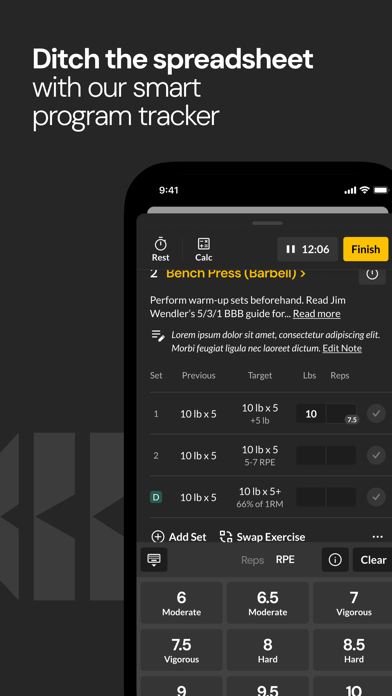 Boostcamp: Workout Programs screenshot 1