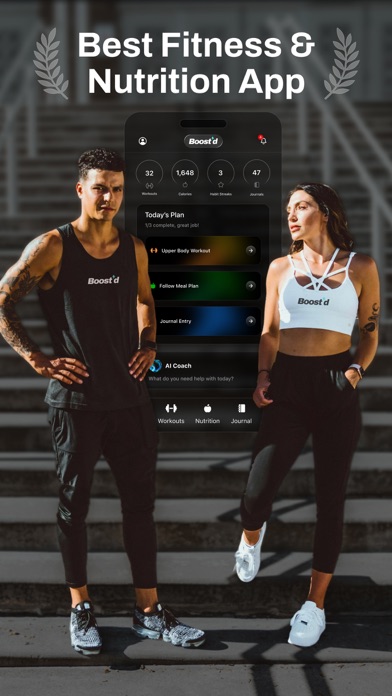 Boostd: Fitness & Wellness screenshot 1