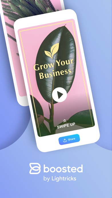 Boosted Ad Maker by Lightricks screenshot 1