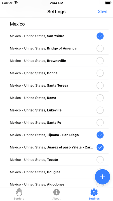 Border Waiting Times screenshot 3