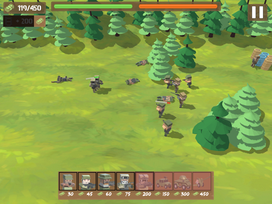 Border Wars: Army Games RTS screenshot 9