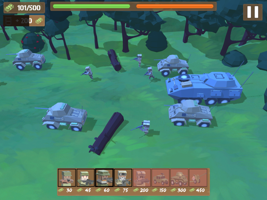 Border Wars: Army Games RTS screenshot 1