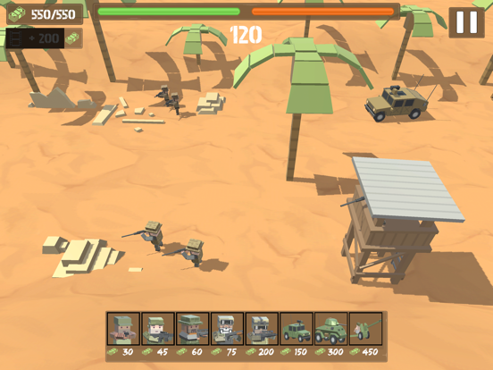 Border Wars: Army Games RTS screenshot 3