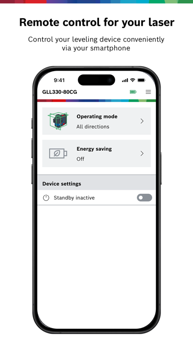 Bosch Leveling Remote App screenshot 4
