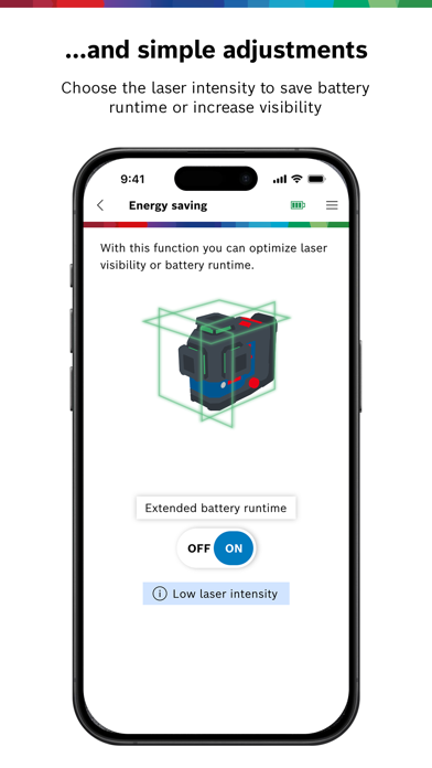 Bosch Leveling Remote App screenshot 2