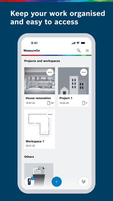 Bosch MeasureOn screenshot 2