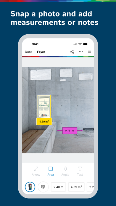 Bosch MeasureOn screenshot 4