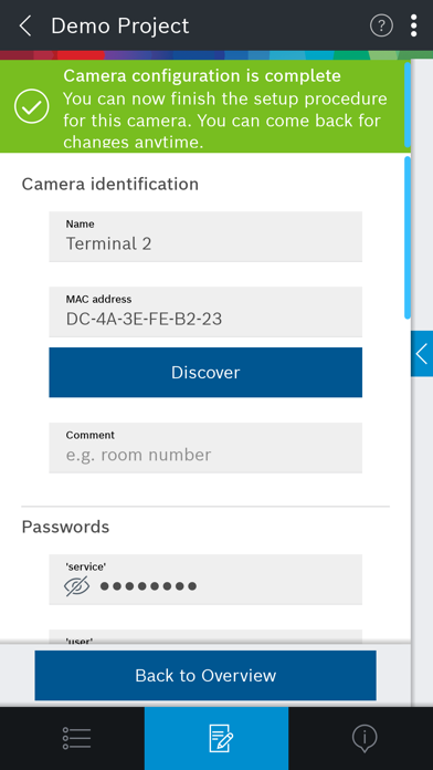Bosch Project Assistant screenshot 2