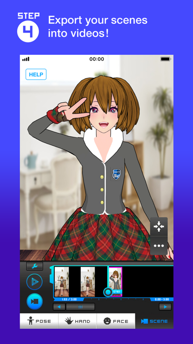 Bot3D Editor - 3D Anime Editor screenshot 1