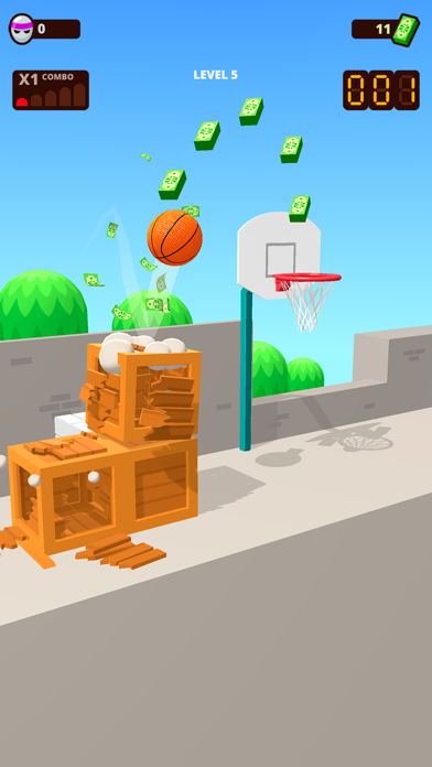 Bounce Dunk - basketball game screenshot 3