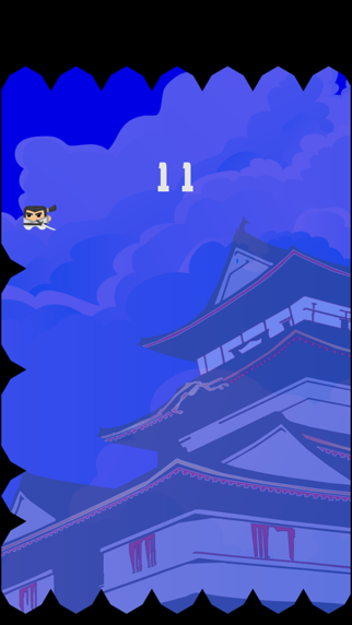 Bouncy Samurai - Tap to Make Him Bounce, Fight Time and Don't Touch the Ninja Shadow Spikes screenshot 4