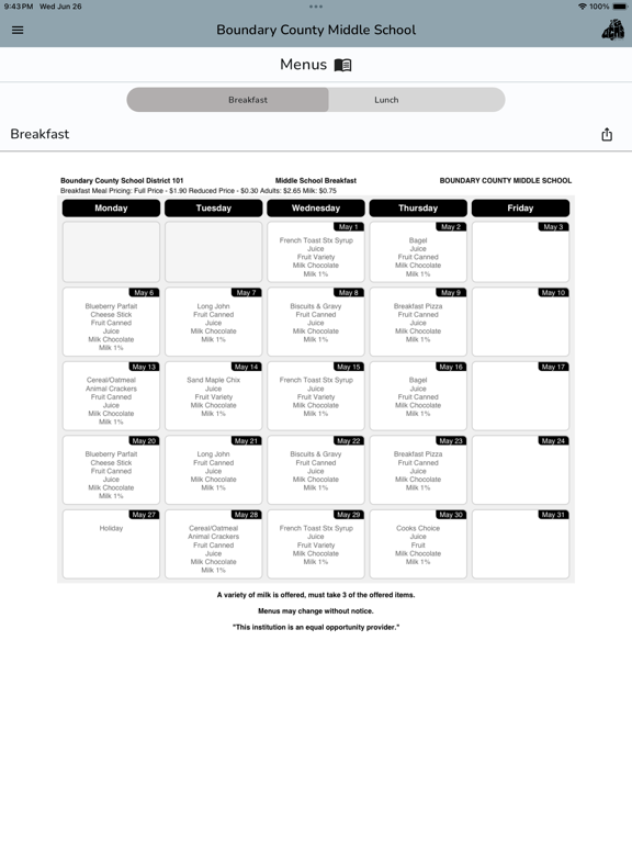 Boundary County Middle School screenshot 3